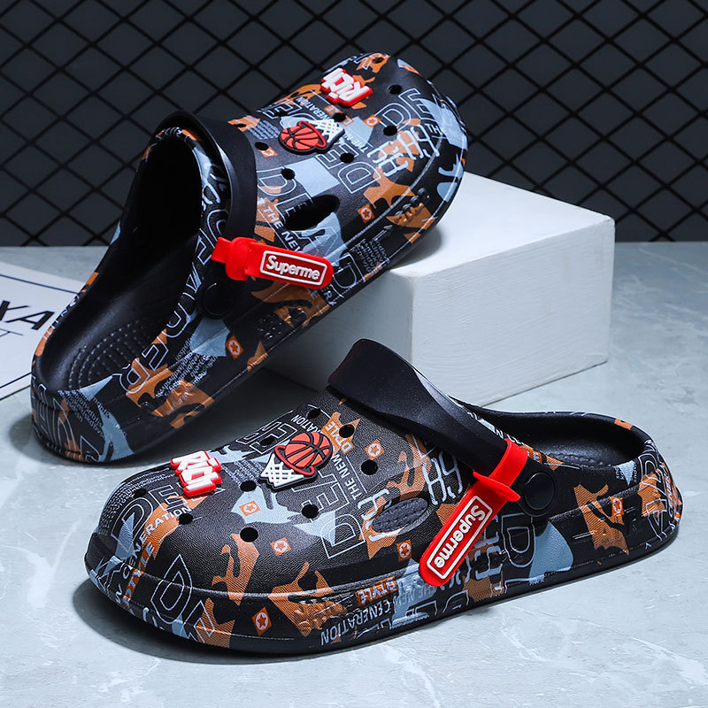 Street Fashion Look - Soft Sole Men Low Basketball Sneakers