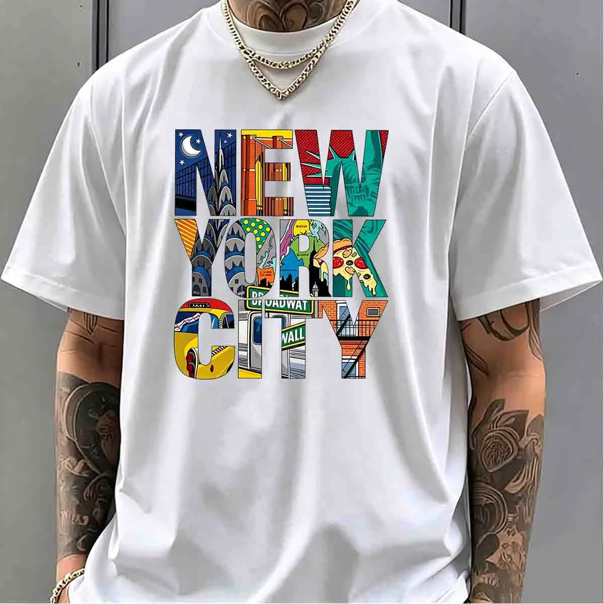 High Street Fashion New York - Men's Clothing New York City Print