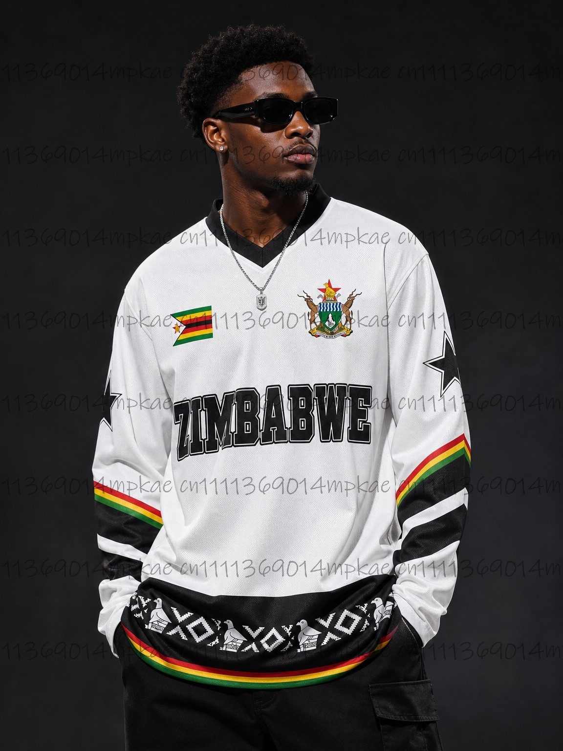 Street Fashion Style - Autumn Zimbabwe Ethnic Street Style Printed
