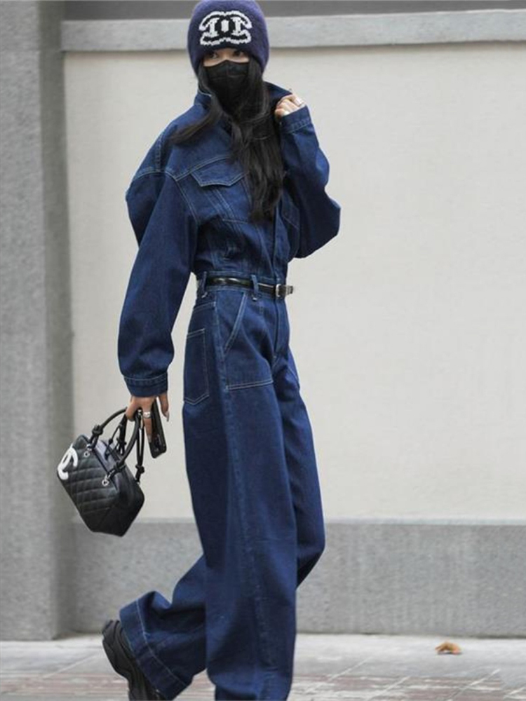 Street Fashion Jeans Women - Street Denim Jeans Jumpsuit for Women