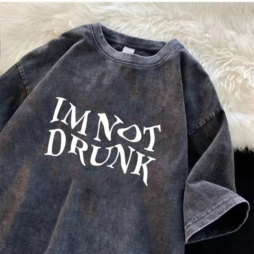2025 Water-wash vintage t-shir - Street Fashion Trend 2025 评论和价格