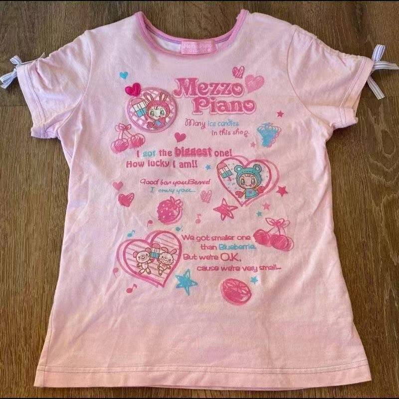 Vintage Kawaii Cute Short Slee - Street Fashion Style 评论和价格