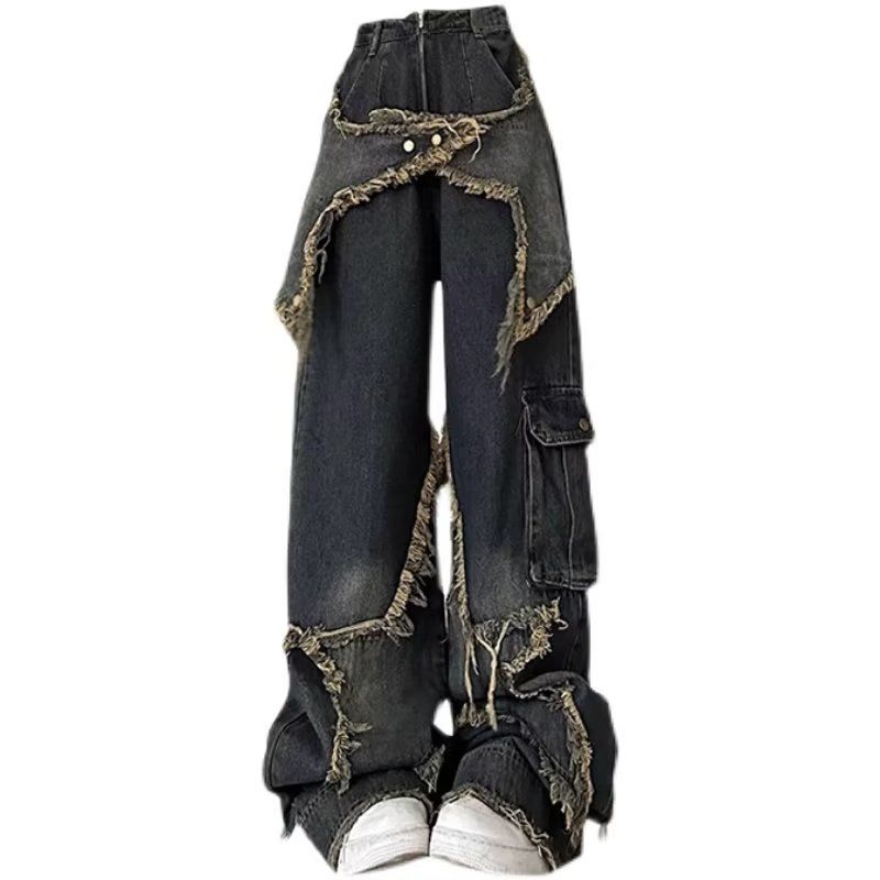 2025 Chic Gothic Pockets Zippe - Street Fashion Trend 2025 评论和价格