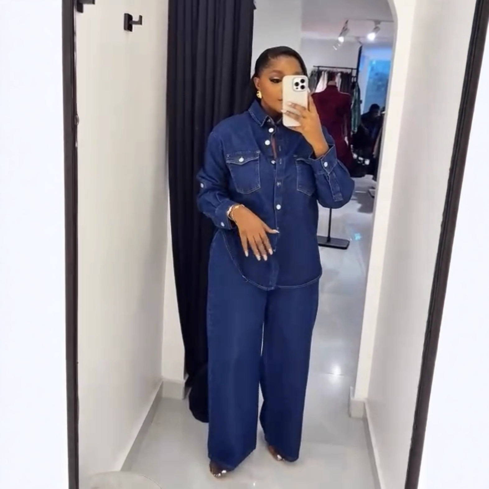 Jeans 2 Piece Sets Women Denim - Street Fashion Jeans Women 评论和价格