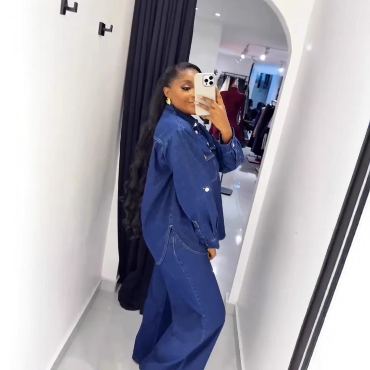 Jeans 2 Piece Sets Women Denim - Street Fashion Jeans Women 评论和价格