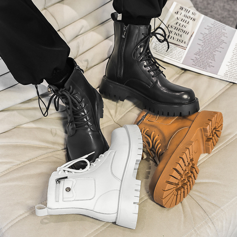 2025 Trend Men Boots Sneakers  - Street Fashion Trend 2025 评论和价格