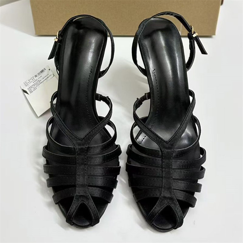 Street Style Peep Toe Narrow B - Street Fashion Rome 评论和价格