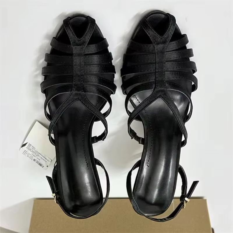 Street Style Peep Toe Narrow B - Street Fashion Rome 评论和价格