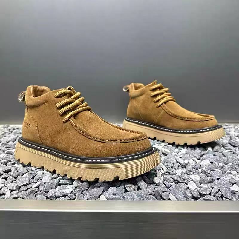 Autum Winter Men Platform Boot - Street Fashion Walk 评论和价格