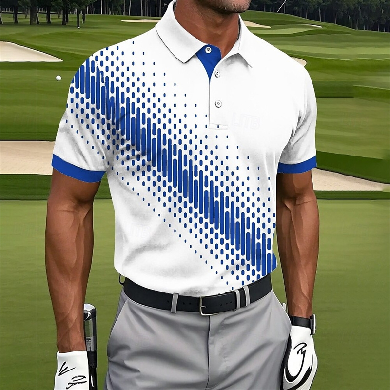 2025 Men's Polo Shirt Golf Shi - Street Fashion Shanghai 评论和价格
