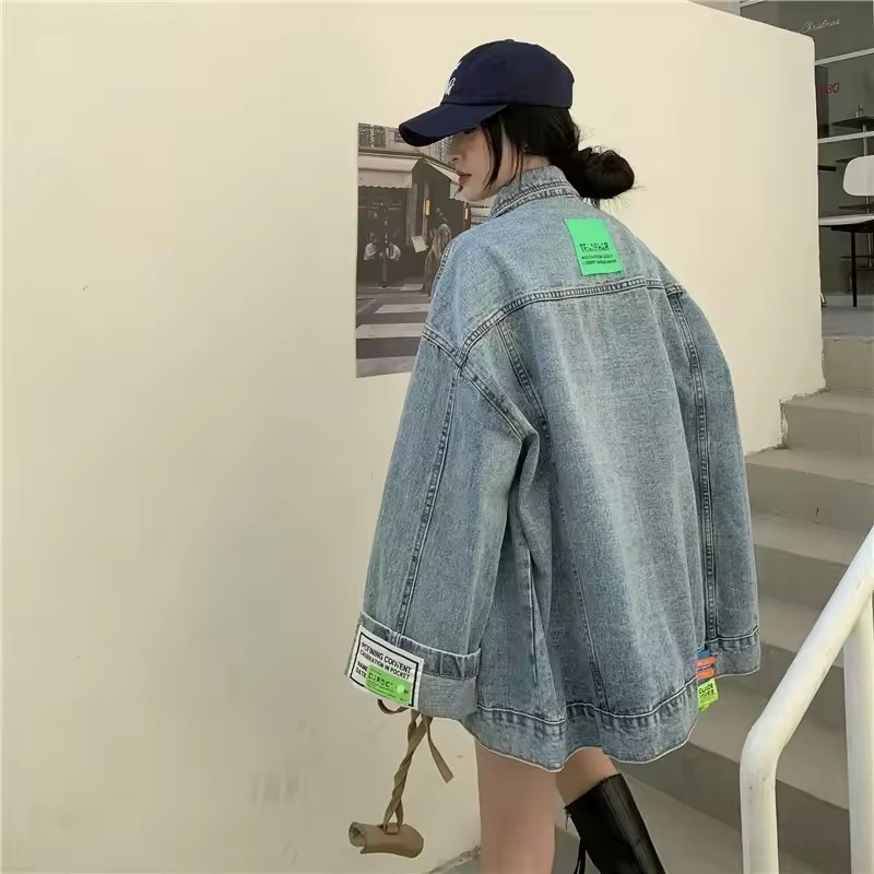 2025 New Fashion Denim Jacket  - Street Fashion Jeans Women 评论和价格