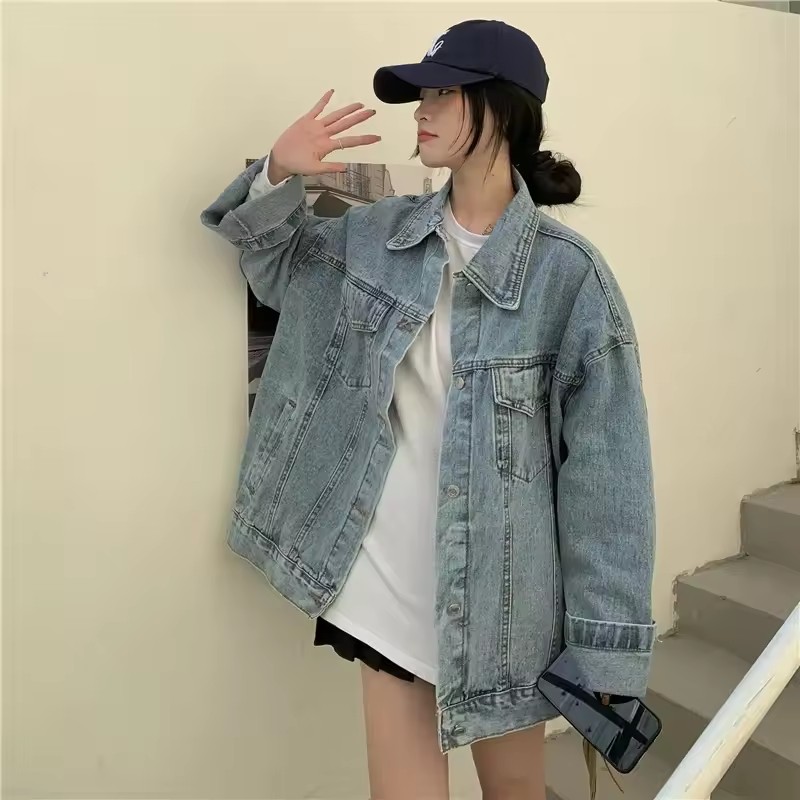 2025 New Fashion Denim Jacket  - Street Fashion Jeans Women 评论和价格