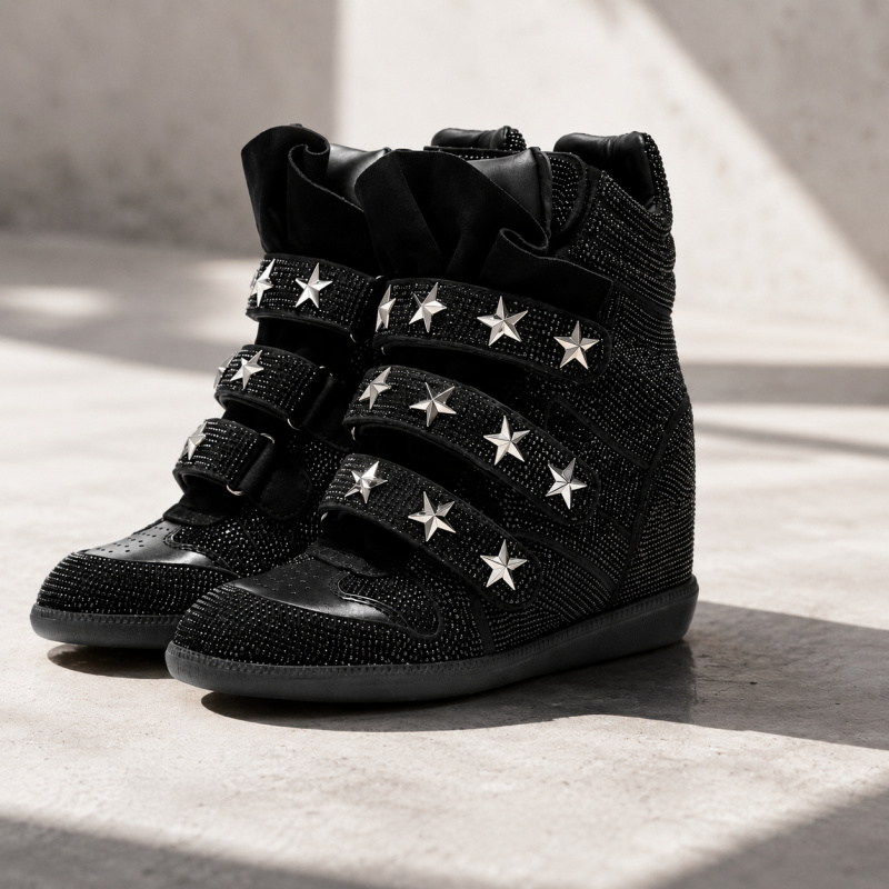 Women’s Rhinestone Ankle Boots - Street Fashion Walk 评论和价格