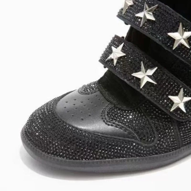 Women’s Rhinestone Ankle Boots - Street Fashion Walk 评论和价格
