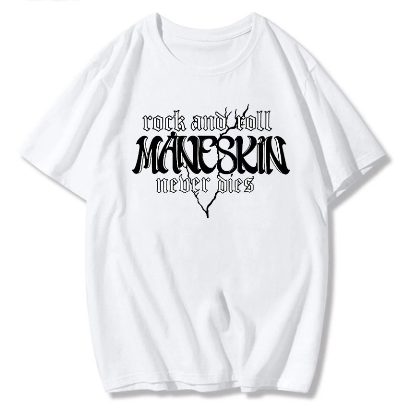 Oversized T Shirt Graphic Mane - Street Fashion Asian 评论和价格