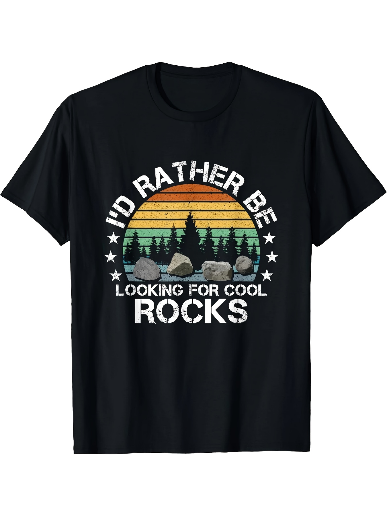 Men's Rock Collector Graphic T - Street Fashion Look 评论和价格