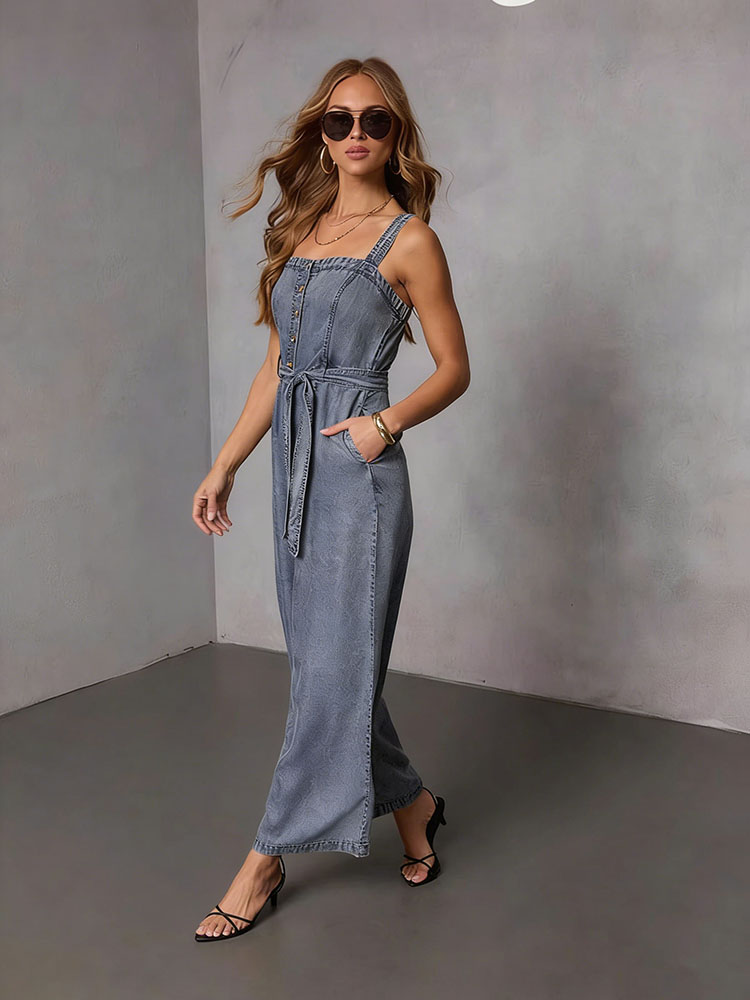 Summer Vintage Women Denim Jum - Street Fashion Jeans Women 评论和价格