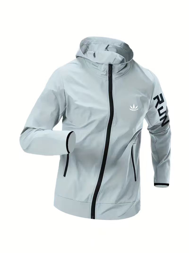 Mens Run Hooded Windbreaker Ja - Reflective Jacket Running 评论和价格