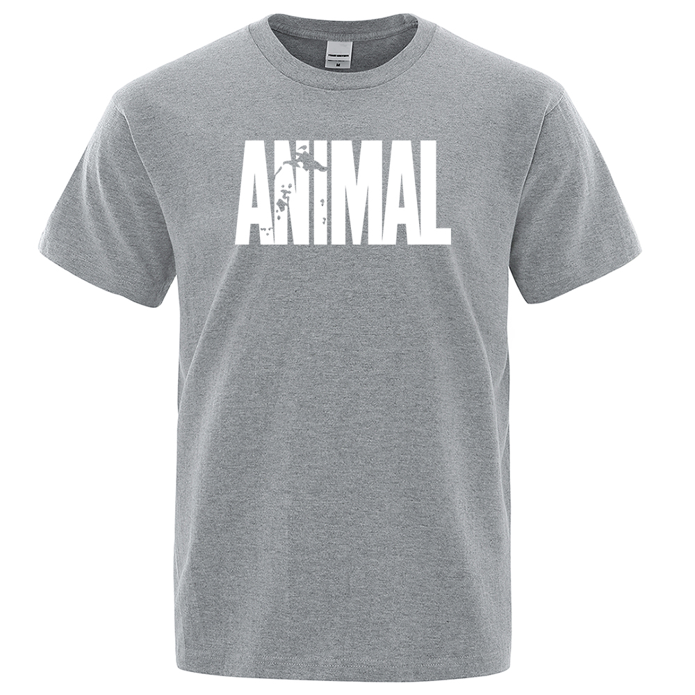 Asian Size Fashion ANIMAL Lett - Street Fashion Asian Men 评论和价格