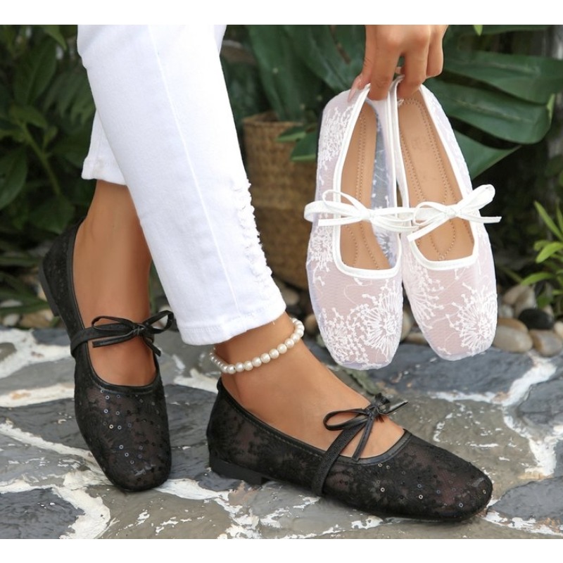 2026 Spring Lace Women Mary Ja - Street Fashion Rome 评论和价格