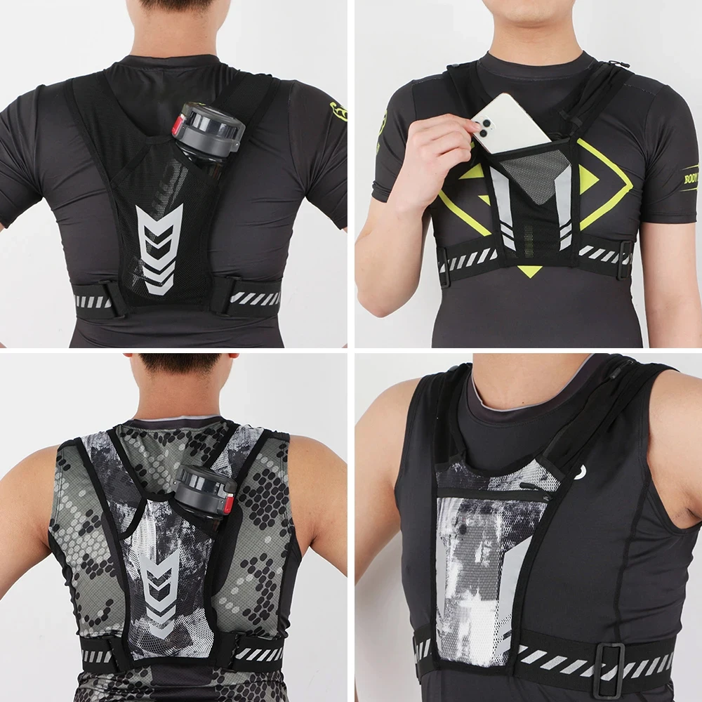 OSSOHH 1Pcs Running Vest, Ultr - Reflective Jacket Running 评论和价格