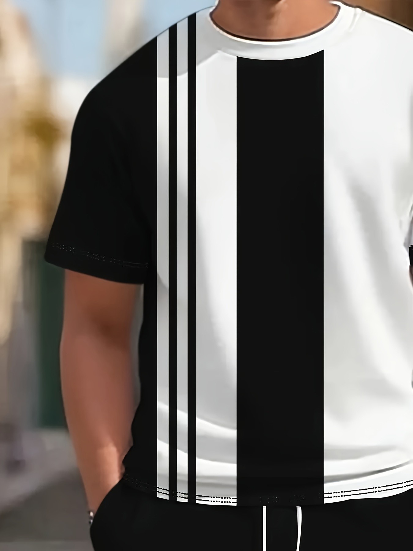 2026 Summer New Men's Short-Sl - Street Fashion Style 评论和价格