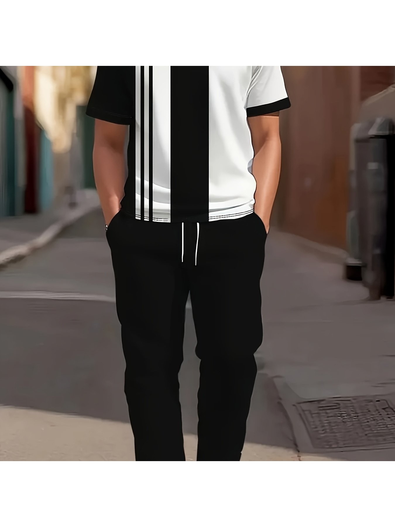 2026 Summer New Men's Short-Sl - Street Fashion Style 评论和价格