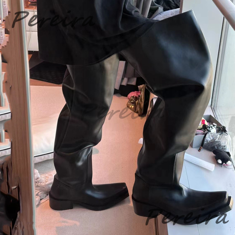 Thick Soled Over The Knee Boot - Street Fashion Rome 评论和价格