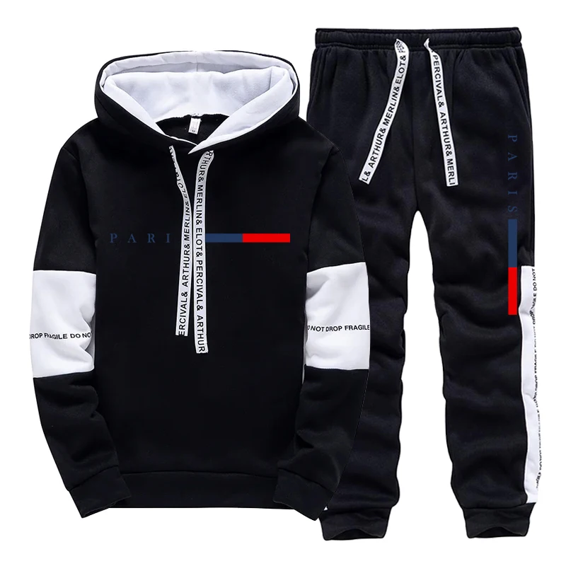 Men's Set/Hoodie/Pants Paris F - Street Fashion Style 评论和价格