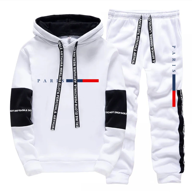 Men's Set/Hoodie/Pants Paris F - Street Fashion Style 评论和价格