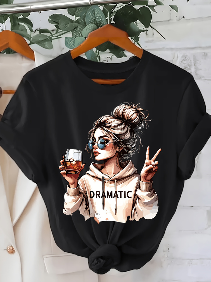 DRAMATIC 1pc Women' S Fashion  - Street Fashion Trend 2025 评论和价格