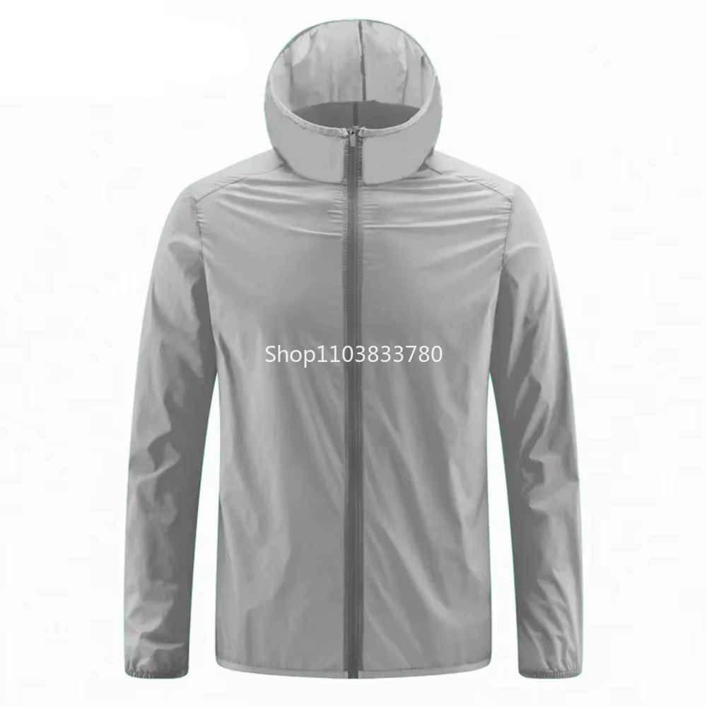 Men's Hooded Sun Protection Ja - Reflective Jacket Running 评论和价格