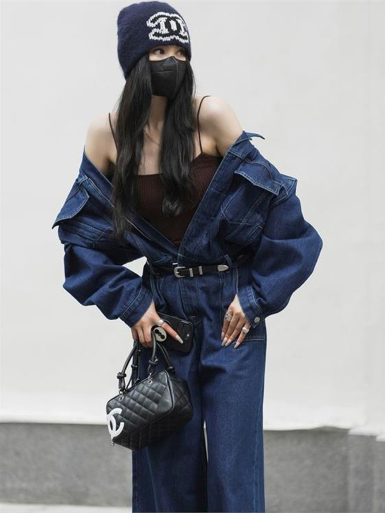 Street Denim Jeans Jumpsuit fo - Street Fashion Jeans Women 评论和价格